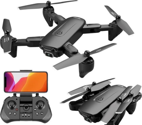 LUXWALLET SG PROX5 30Km/h - 200g - HD Camera - Geen vliegbewijs - VR Bril - Drone -... |