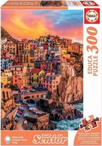 Legpuzzel - Cinque Terra Italy - 300 extra grote puzzelstukken -- ouderen/ slechtziende