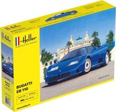 1:24 Heller 80738 Bugatti EB 110 Car Plastic kit