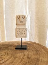 Bali Stone Man Beige op Standaard