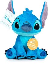 Stitch Knuffel Groot - Stitch Knuffel - met geluid - Blauw - Disney - Knuffel - Cadeau - Rapidmeteor®