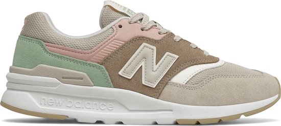 Donkergroene New Balance Sneakers 997 om te zoenen