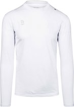 Robey Longsleeve Sportshirt - Maat XL  - Mannen - Wit