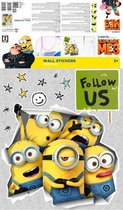 muursticker Minions Hole junior 50 x 70 cm vinyl geel