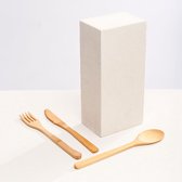 Dzukou Moreh - Bamboe Bestek - Houten Bestek - Herbruikbaar Bestek