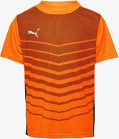 Puma Ftbl Play Graphic Tee kinder voetbal T-shirt - Oranje - Maat 152