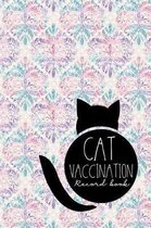 Cat Vaccination Record Book