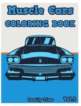 Muscle Cars Coloring Book