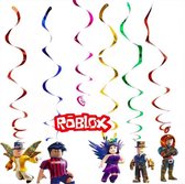 ProductGoods - Roblox Feestdecoratie - Slingers - Plafond Feestdecoratie - Kinderfeestje - Kinderfeestje Decoratie - Roblox