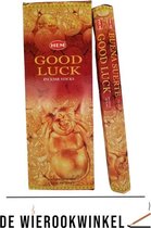 De Wierookwinkel – Doos - Wierook - Good Luck - Succes - Geluk - Good Luck Wierook - Wierookstokjes Good Luck - (HEM) - Wierooksticks - Incense sticks - 6 Kokers - 120 Stokjes