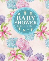 Baby Shower Gift List