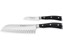 Wusthof Classic Ikon - Koksmessenset - 2-delig - RVS