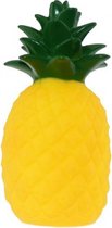nachtlampje ananas 18 cm geel