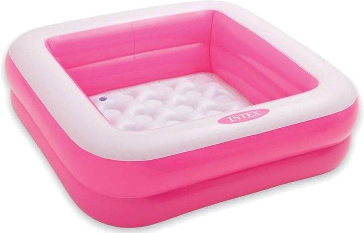 Afbeelding van product Intex  opblaaszwembad 57100NP Play Box 85 x 23 cm roze