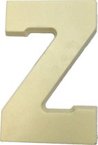Joe & Mien Ambachtelijke Chocolade letter 'Z' - Wit - 1 x 200 gram