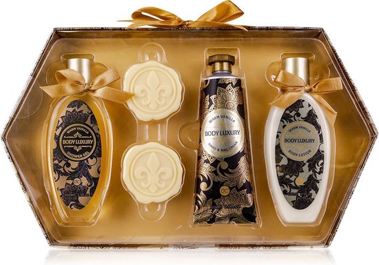 Cadeauset vrouw - Huidverzorging set - Body Luxury - Warm Vanilla -  Geschenk pakket... | bol.com