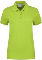 Santino Mojo Dames Polo-shirt korte mouwen - Stretch - Limegroen - L