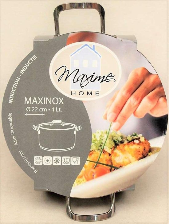 Marmite inox dia.22cm - 4 litres