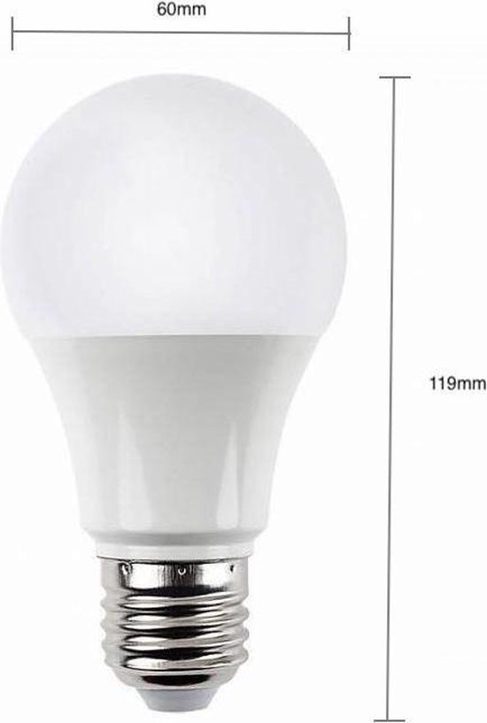 Spectrum - LED lamp - E27 fitting - 15W vervangt 98W - Warm wit licht 3000K  | bol.com