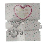 Best Friends Forever Ketting Open Hart