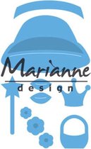 Marianne Design Creatable Mal Kims BudMal girl set LR0476 8.0x16.0 centimeter