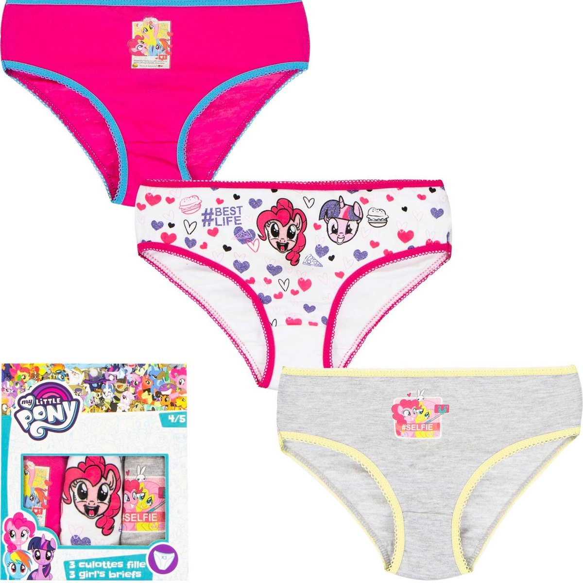My little Pony - onderbroeken - 3 pack - maat 92/98 2/3 jaar