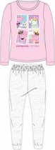 Peppa Pig pyjama - roze/grijs - Peppa Big pyama - maat 110