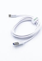 Bavin USB-C naar USB kabel voor Android - 2M - Extra lang - Wit