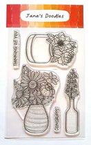 Fresh Cut Flowers Clear Stamps (JD0185) (DISCONTINUED)