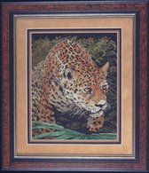 borduurpakket CSBK109 "the jaguar hunts alone…"