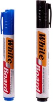 Pincello Permanentmarker 2,5 X 15 Cm Blauw/zwart 2-delig