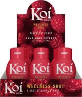 Koi Hemp Wellness shot 25mg CBD Raspberry Punch