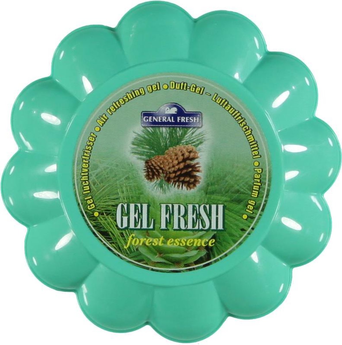 General fresh at home - Parfum gel - Gel luchtverfrisser - Gel fresh - FOREST