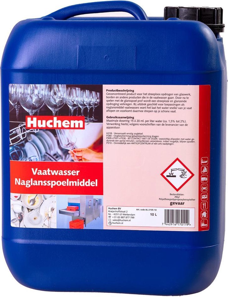 Goedkoopste Glansspoelmiddel | Naglans | 10L | Horeca | Naglansmiddel | Vaatwas | Spoelglans | Horeca | Catering