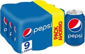 Verfrissend drankje Pepsi (9 x 33 cl)