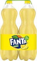 Verfrissend drankje Fanta Citroen (2 x 2 L)