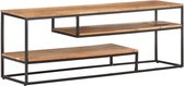 Tv meubel massief acaciahout 130x30x45 cm