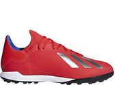 adidas Performance X 18.3 Tf De schoenen van de voetbal Mannen rood 44