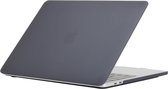 By Qubix MacBook Pro touchbar 15 inch case - Zwart MacBook case Laptop cover Macbook cover hoes hardcase