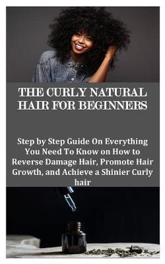 The Curly Natural Hair for Beginners - cover