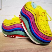 Rainbow Sneakersloffen - Nike - Sneaker Pantoffels - Boost 350 - Unisex - Air Max - Maat Onesize