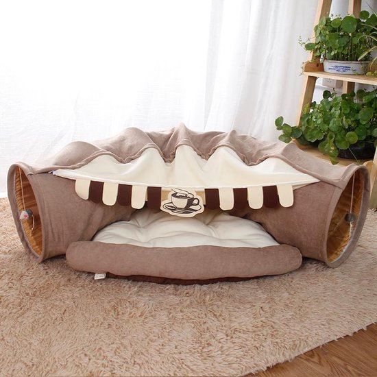 SODEAL Kattentunnel - Katten Huis - Tunnel Kat - Cat House - Kattenmand - Katten Tunnel