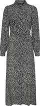 VERO MODA VMVICA L/S SHIRT DRESS GA AOP Dames Jurk - Maat M