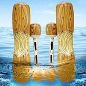 Merkloos - Opblaasbaar, 4 stuks drijvend water speelgoed - Pool party - Voor volwassene en kinderen