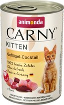 Animonda Carny Kitten gevogelte cocktail 6 x 400 g -Natvoer-kattenvoer-