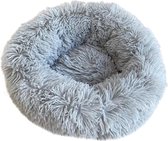 Floofs Hondenmand - Superzacht en Luxe - Wasbaar - Fluffy - Hondenkussen - 40cm - Licht Grijs