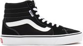 Vans WM Filmore Hi Dames Sneakers - Black/White - Maat 38.5