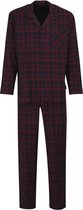 Tom Tailor Heren Doorknoop Pyjama - Bordeaux - Maat L