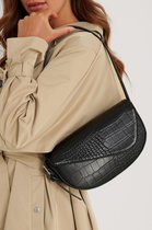 NA-KD Asymmetric Saddle Shoulder Vrouwen Tas