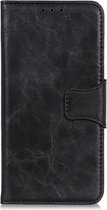 Shop4 - Alcatel 3L (2021) Hoesje - Wallet Case Cabello Zwart